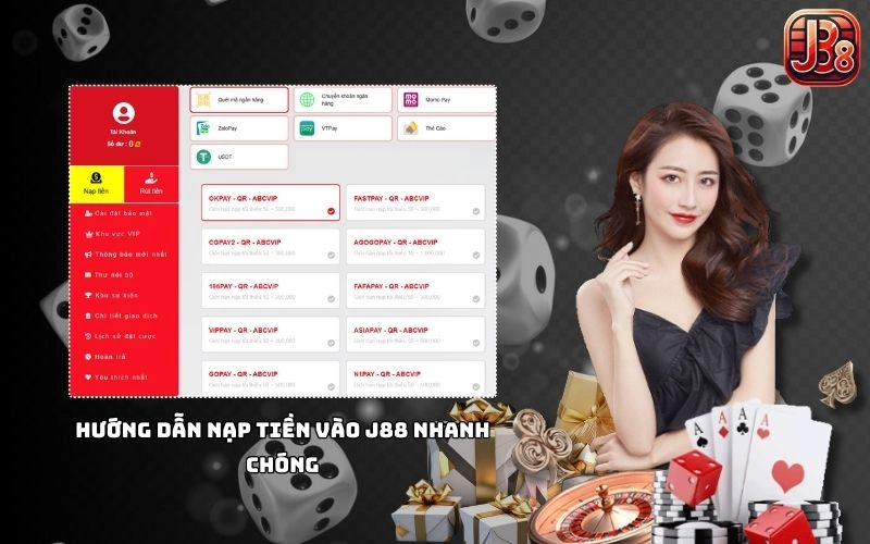 Hỗ trợ nạp tiền J88 siêu tốc, bảo mật tuyệt đối Hỗ trợ nạp tiền J88 siêu tốc, bảo mật tuyệt đối
