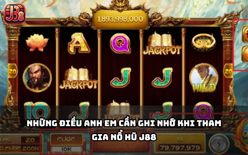Lưu ý quan trọng giúp anh em chơi nổ hũ tại J88 vừa vui vừa trúng lớn Lưu ý quan trọng giúp anh em chơi nổ hũ tại J88 vừa vui vừa trúng lớn